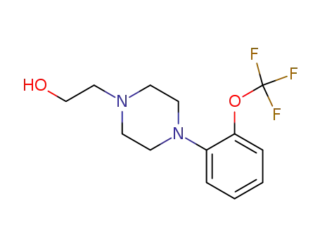 1-(2-hydroxyethyl)-4-(2-trifluoromethoxyphenyl)piperazine