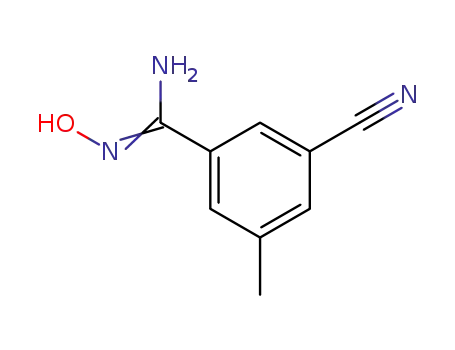 Benzenecarboximidamide, 3-cyano-N-hydroxy-5-methyl-
