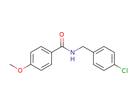 Molecular Structure of 351988-72-2 (N-(4-chlorobenzyl)-4-methoxybenzamide)