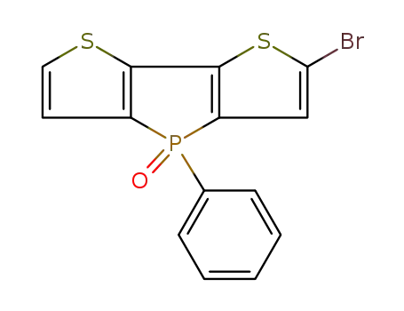 Molecular Structure of 1240575-39-6 (2-bromodithieno[3,2-b:2',3'-d]phosphole oxide)