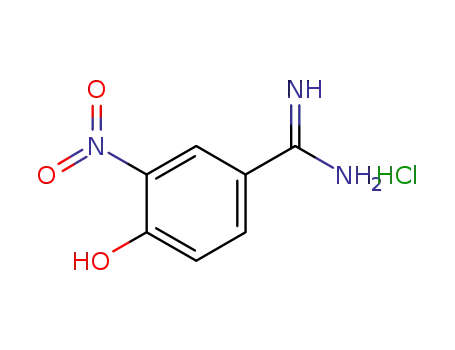Benzenecarboximidamide, 4-hydroxy-3-nitro-, monohydrochloride