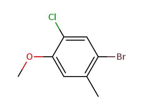 Benzene, 1-broMo-5-chloro-4-Methoxy-2-Methyl-