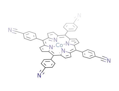 cobalt(II) 5,10,15,20-tetrakis(4-cyanophenyl)porphyrinate
