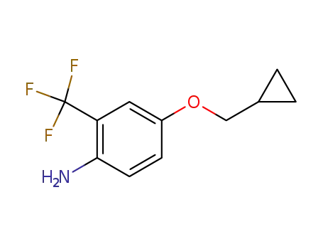 4-cyclopropylmethoxy-2-trifluoromethylaniline