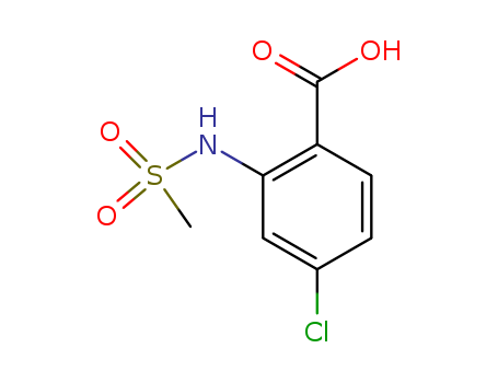 4-Chloro-2-[(methylsulfonyl)amino]benzoic acid
