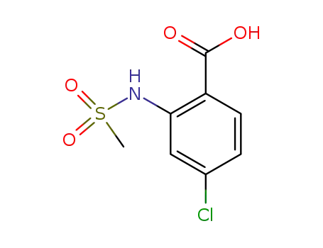 4-클로로-2-(메틸설포나미도)벤조산
