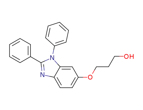 3-[(1,2-diphenyl-1H-benzimidazol-6-yl)oxy]propan-1-ol