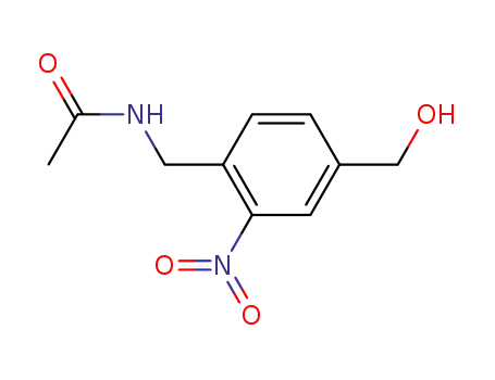 N-(4-hydroxymethyl-2-nitrophenylmethyl)acetamide