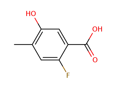 2-플루오로-4-메틸-5-하이드록시벤조산