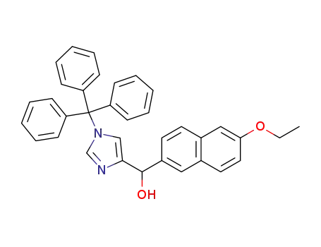 (6-ethoxynaphthalen-2-yl)-(1-trityl-1H-imidazol-4-yl)methanol