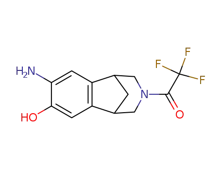 2,2,2-Trifluoro-1-(4-hydroxy-5-amino-10-aza-tricyclo[6.3.1.02.7]dodeca-2<sup>(7)</sup>,3,5-trien-10-yl)-ethanone
