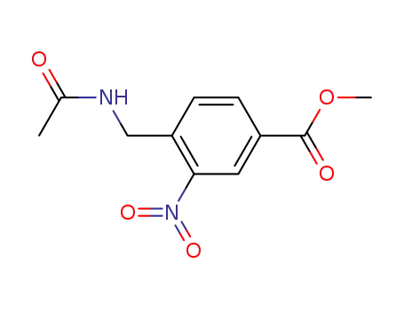 methyl 4-acetamidomethyl-3-nitrobenzoate