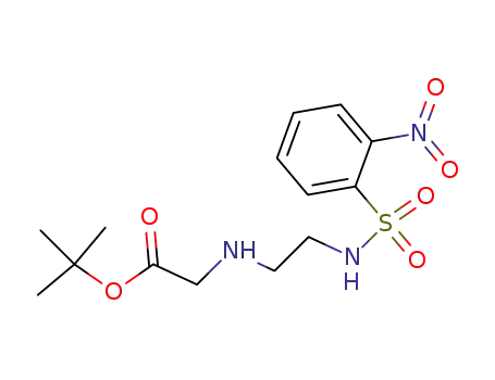 Glycine, N-[2-[[(2-nitrophenyl)sulfonyl]amino]ethyl]-, 1,1-dimethylethyl
ester