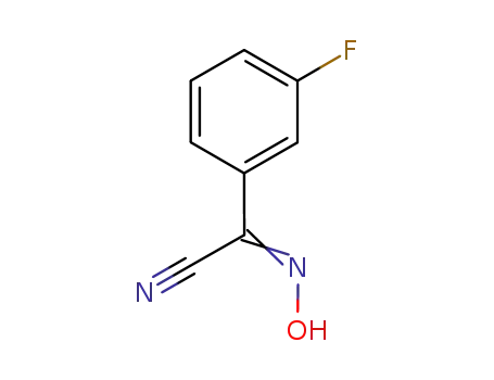Molecular Structure of 94593-82-5 (Benzeneacetonitrile, 3-fluoro-a-(hydroxyimino)-)