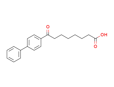 Molecular Structure of 362669-53-2 (8-(4-BIPHENYL)-8-OXOOCTANOIC ACID)