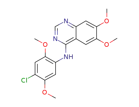 4-Quinazolinamine, N-(4-chloro-2,5-dimethoxyphenyl)-6,7-dimethoxy-