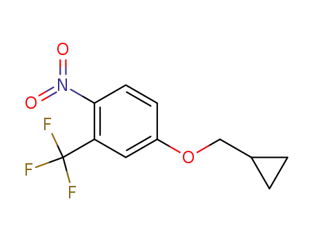 4-cyclopropylmethoxy-1-nitro-2-trifluoromethylbenzene