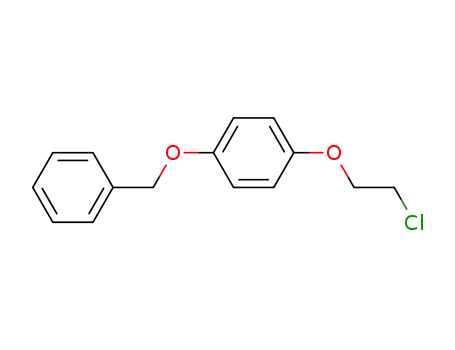 Benzene, 1-(2-chloroethoxy)-4-(phenylmethoxy)-