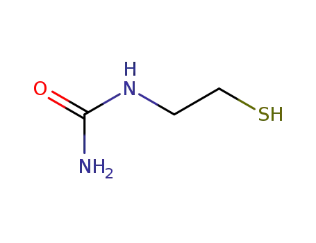 Molecular Structure of 32810-20-1 (1-(2-sulfanylethyl)urea)