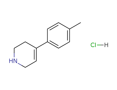 Pyridine,1,2,3,6-tetrahydro-4-(4-methylphenyl)-, hydrochloride (1:1)