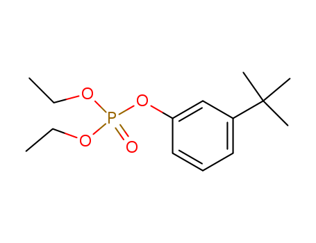 Phosphoric acid, 3-(1,1-dimethylethyl)phenyl diethyl ester