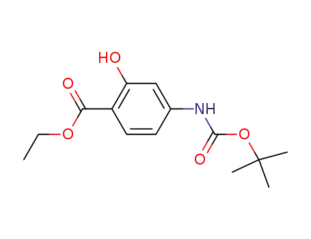 ethyl 4-(t-butoxycarbonylamino)-2-hydroxybenzoate