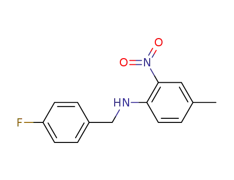 N-(4-fluorobenzyl)-4-methyl-2-nitroaniline