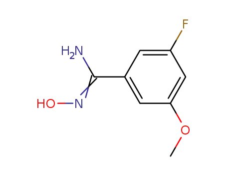 Benzenecarboximidamide, 3-fluoro-N-hydroxy-5-methoxy-