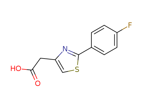 [2-(4-Fluorophenyl)-1,3-thiazol-4-yl]acetic acid