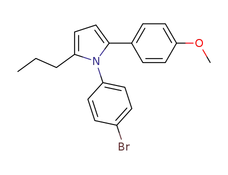 1-(4-bromophenyl)-2-(4-methoxyphenyl)-5-propyl-1H-pyrrole