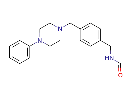 N-(4-((4-Phenylpiperazin-1-yl)methyl)phenylmethyl)formamide