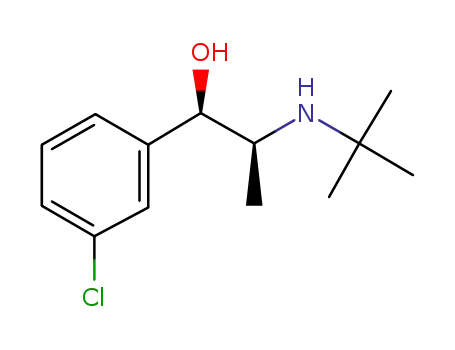 (R*,S*)-2-(T-부틸아미노)1-(3-클로로페닐)프로판올