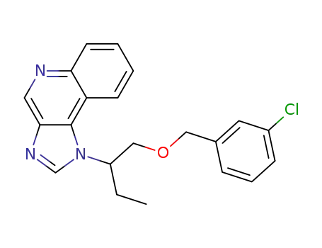 1-(1-{[(3-chlorobenzyl)oxy]methyl}propyl)-1H-imidazo[4,5-c]quinoline