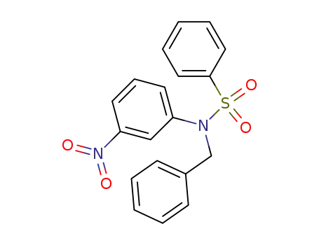 Benzenesulfonamide, N-(3-nitrophenyl)-N-(phenylmethyl)-