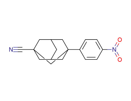 Molecular Structure of 227323-47-9 (3-(4-nitrophenyl)-1-adamantanecarbonitrile)
