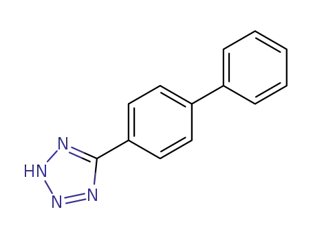 Molecular Structure of 62778-17-0 (5-BIPHENYL-4-YL-2H-TETRAZOLE)