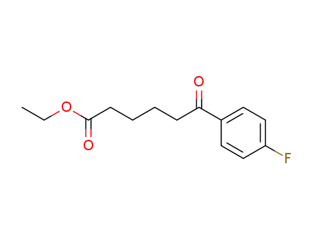 Molecular Structure of 327189-51-5 (ETHYL-6-(4-FLUOROPHENYL)-6-OXOHEXANOATE)