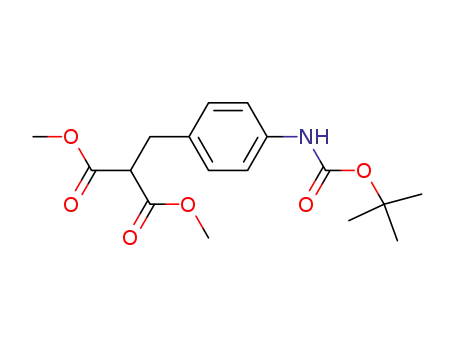 N-t-butoxycarbonyl-4-aminobenzyl malonate dimethylester