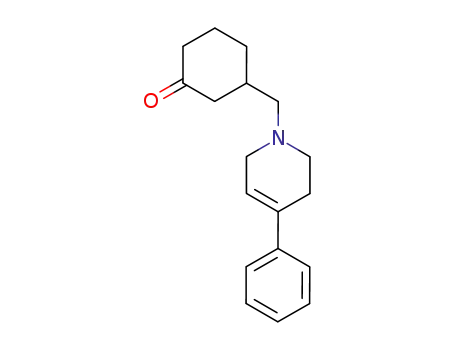 3-<(3,6-dihydro-4-phenyl-1(2H)-pyridinyl)methyl>cyclohexanone