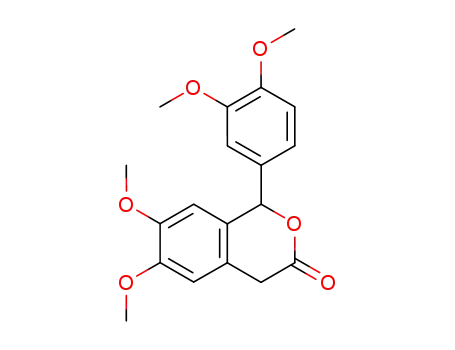 1-(3,4-dimethoxyphenyl)-6,7-dimethoxy-1,4-dihydro-3H-isochromen-3-one