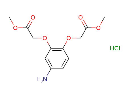 Acetic acid, 2,2'-[(4-amino-1,2-phenylene)bis(oxy)]bis-, dimethyl ester,
hydrochloride