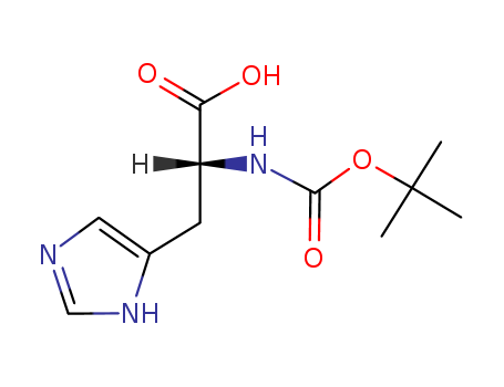 D-Histidine,N-[(1,1-dimethylethoxy)carbonyl]-