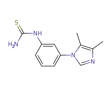 3-(4,5-dimethylimidazol-1-yl)phenylthiourea