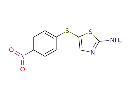 5-(4-nitro-phenylsulfanyl)-thiazol-2-ylamine