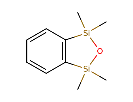 Molecular Structure of 15074-38-1 (1,3-DIHYDRO-1,1,3,3-TETRAMETHYL-2,1,3-BENZOXADISILOLE)