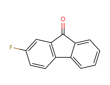 Molecular Structure of 343-01-1 (2-FLUORO-9-FLUORENONE)