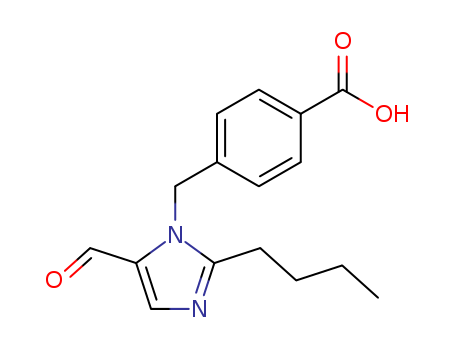 Benzoic acid, 4-[(2-butyl-5-formyl-1H-imidazol-1-yl)methyl]-