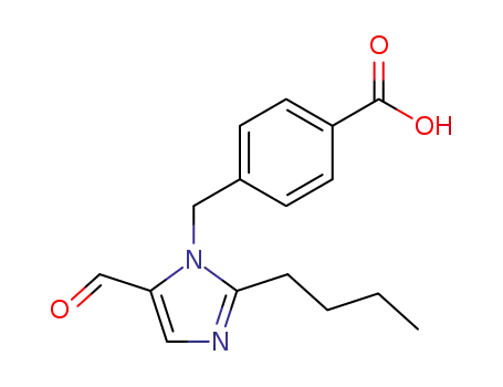 4-(2-BUTYL-5-FORMYLIMIDAZOL-1-YLMETHYL)벤조산