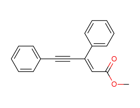2-Penten-4-ynoic acid, 3,5-diphenyl-, methyl ester, (E)-