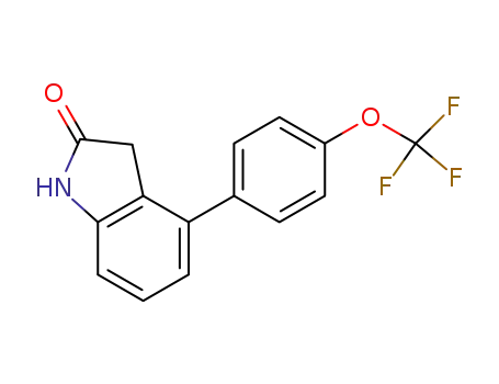 4-(4-Trifluoromethoxy-phenyl)-1,3-dihydroindol-2-one